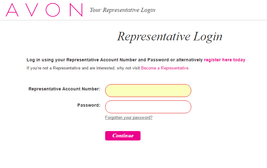 How to Register and Login to your New Avon Account
