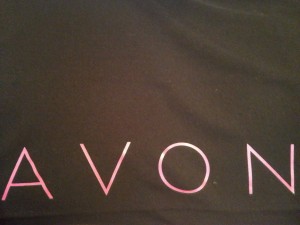 Avon table cloth