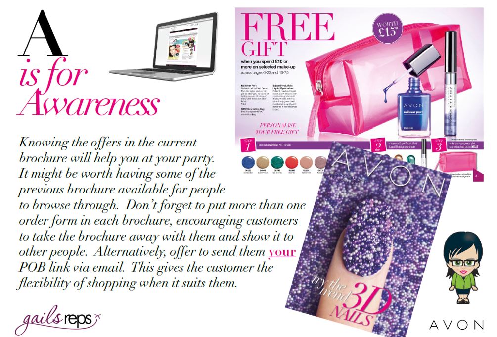Avon Party A is for Awareness