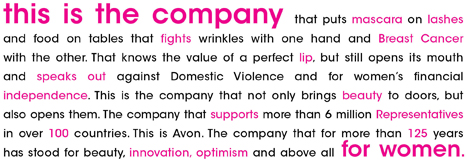 How Avon Make up can boost your confidence