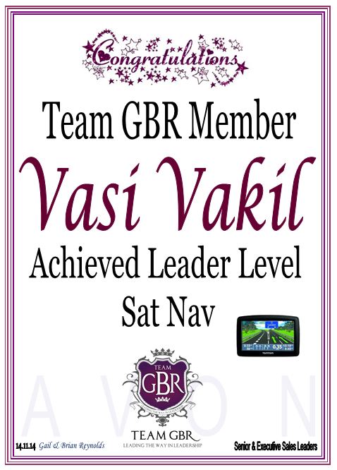 Avon Campaign 17 Incentive achievers Vasi Vakil