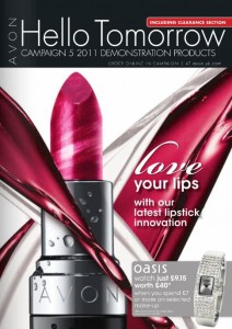 Avon Hello Tomorrow 5. Exclusive magazines for Avon Representatives only