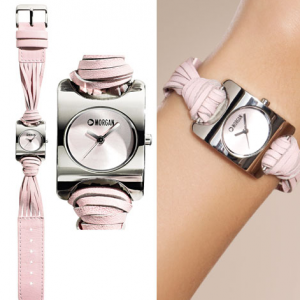 Pink Morgan Watch with Avon