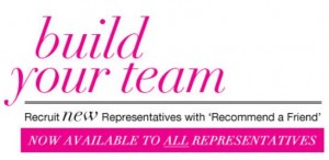 Avon Recommend a Friend build your team today