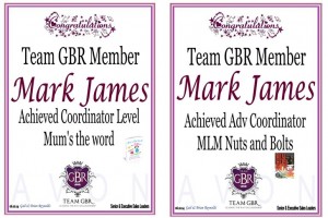 Congratulations to Mark James on becoming an Avon Coordinator