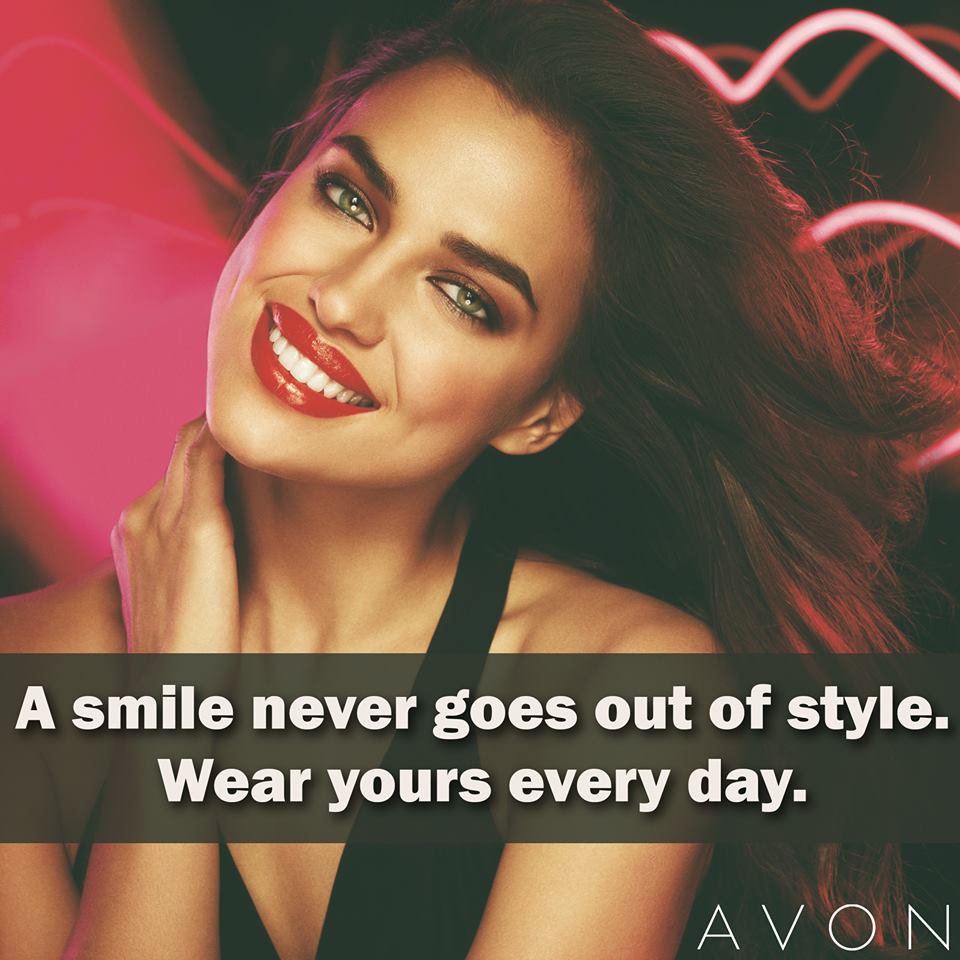 Avon make up lipstick quote