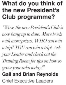 Avon Gail and Brian Reynolds PC membership quote